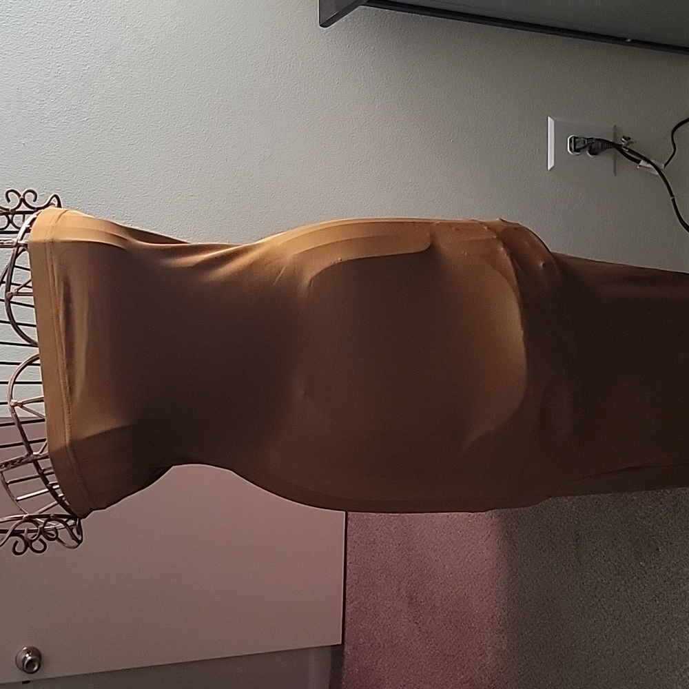 Tube top dress